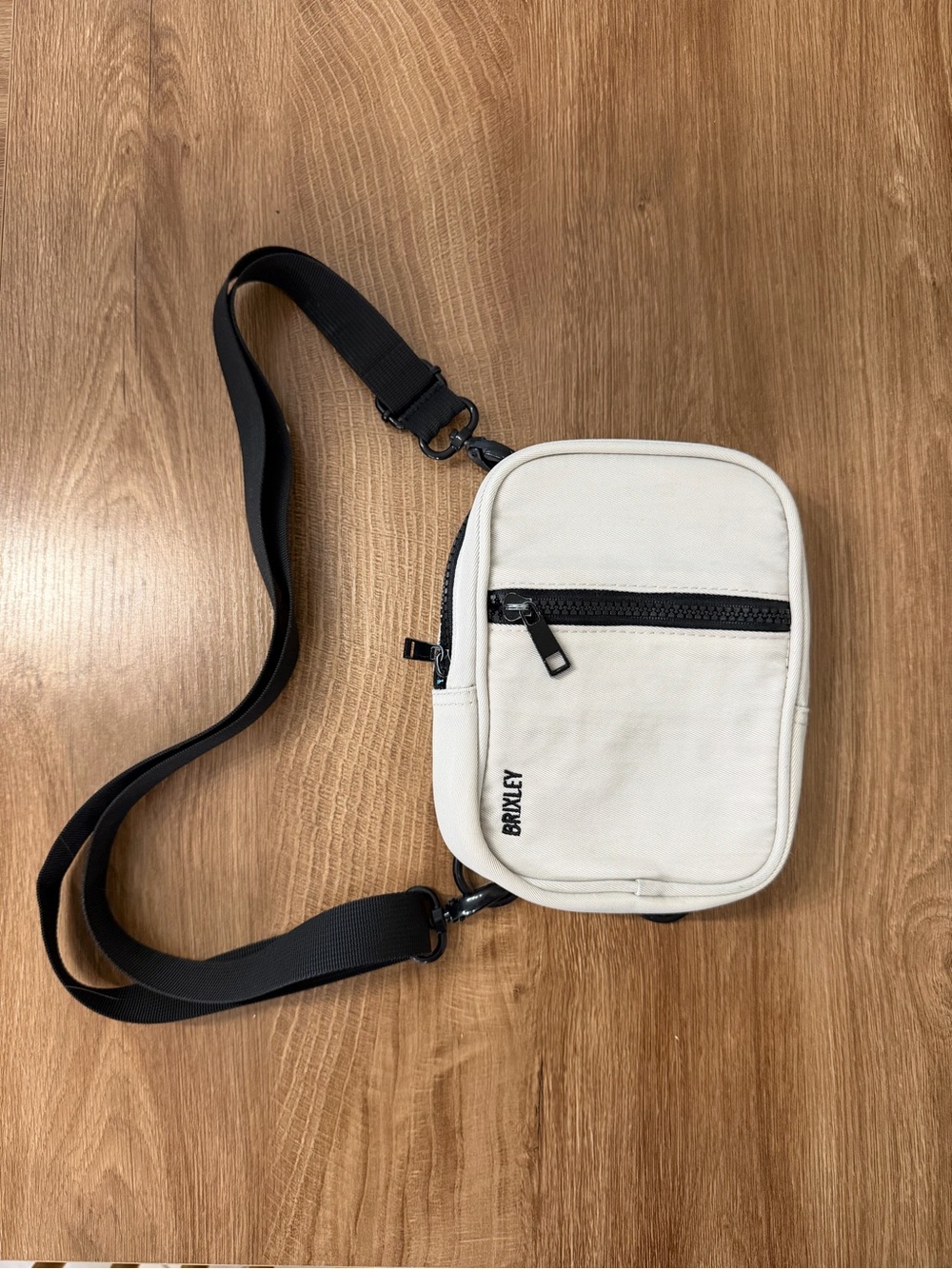 Brixley White Crossbody Fanny Pack Bag